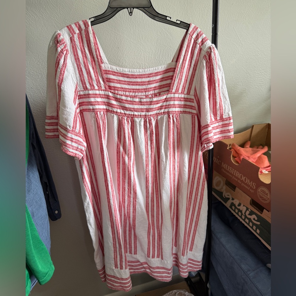 Linen blend old navy dress